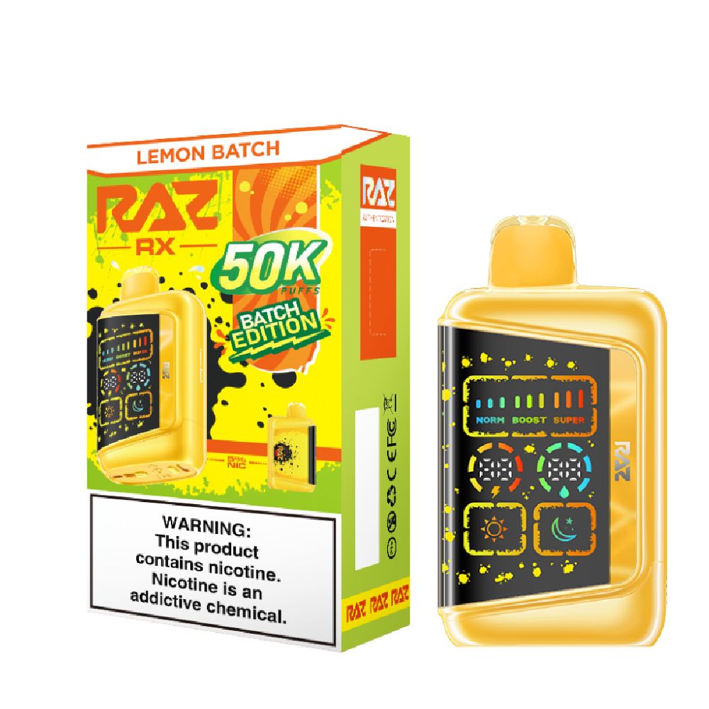 RAZ RX Dew Edt. 50K Disposable Lemon Batch
