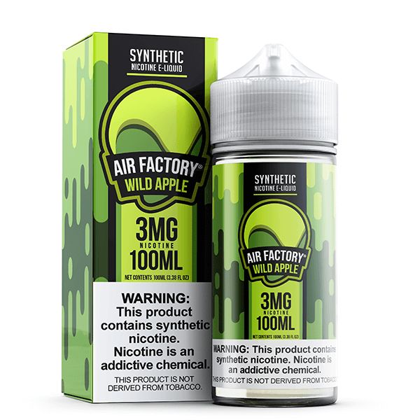 Air Factory TFN - Wild Apple - 100mL - 3mg with Packaging