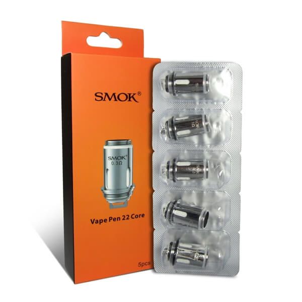 SMOK Vape Pen 22 Coil (5-Pack) - Regular 0.3ohm with Packaging