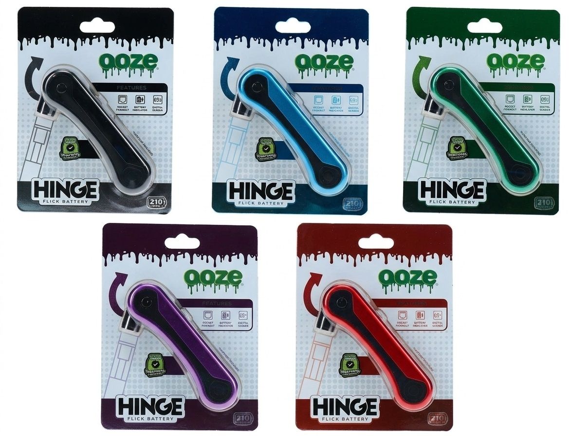 Ooze (510BATT) Hinge Battery USB 210mAh Group Photo