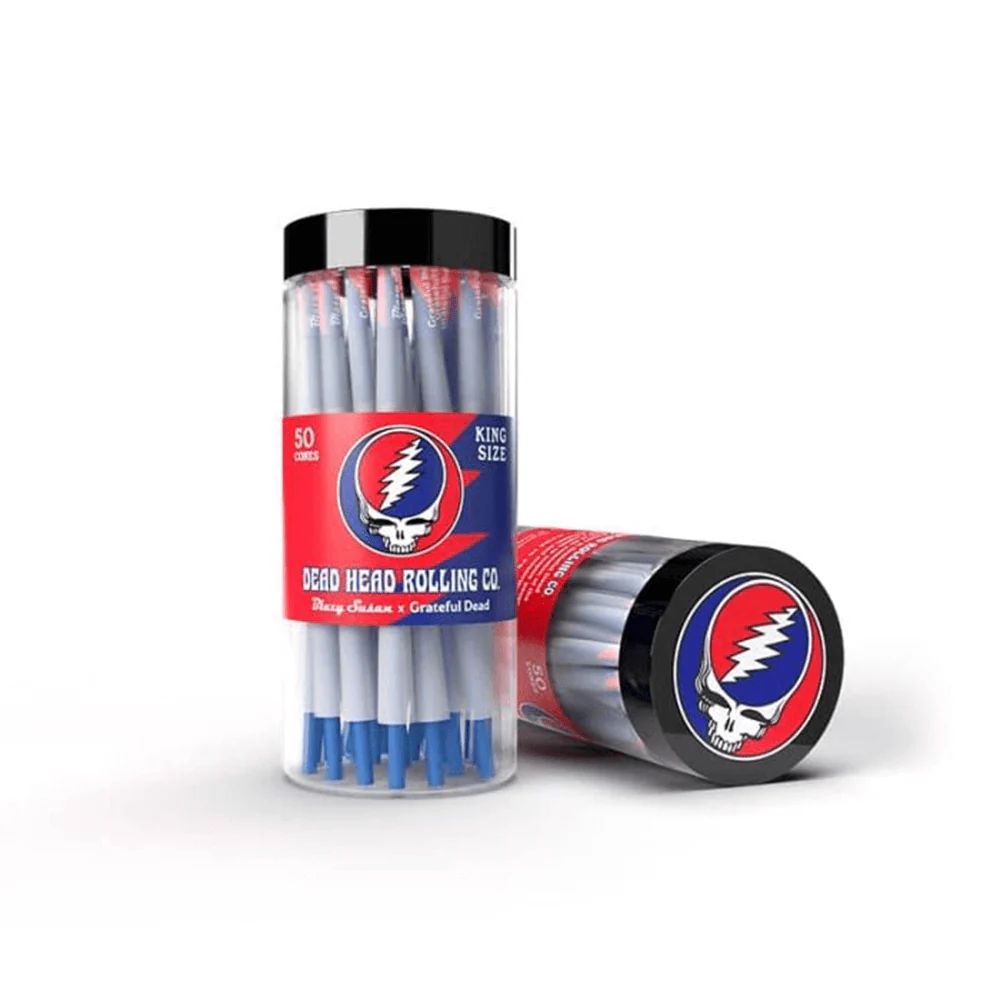 Blazy Susan Grateful Dead Cones (50 Cone Jar) King Size