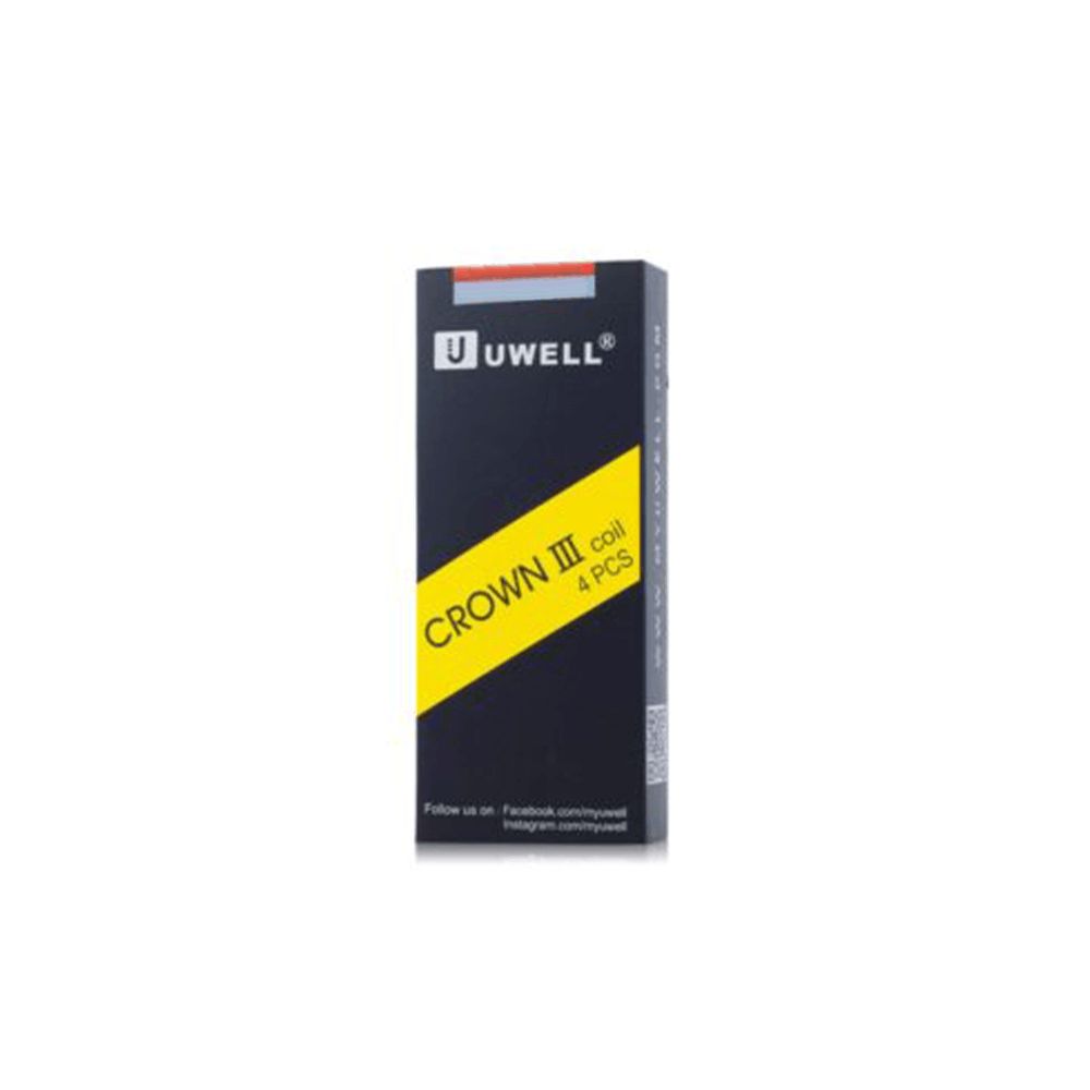 UWELL Crown 3 Replacement Coils 4-Pack - 0.25ohm
