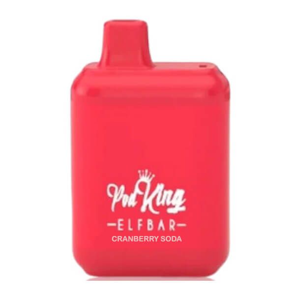 Elf Bar Pod King XC5000 Disposable Cranberry Soda
