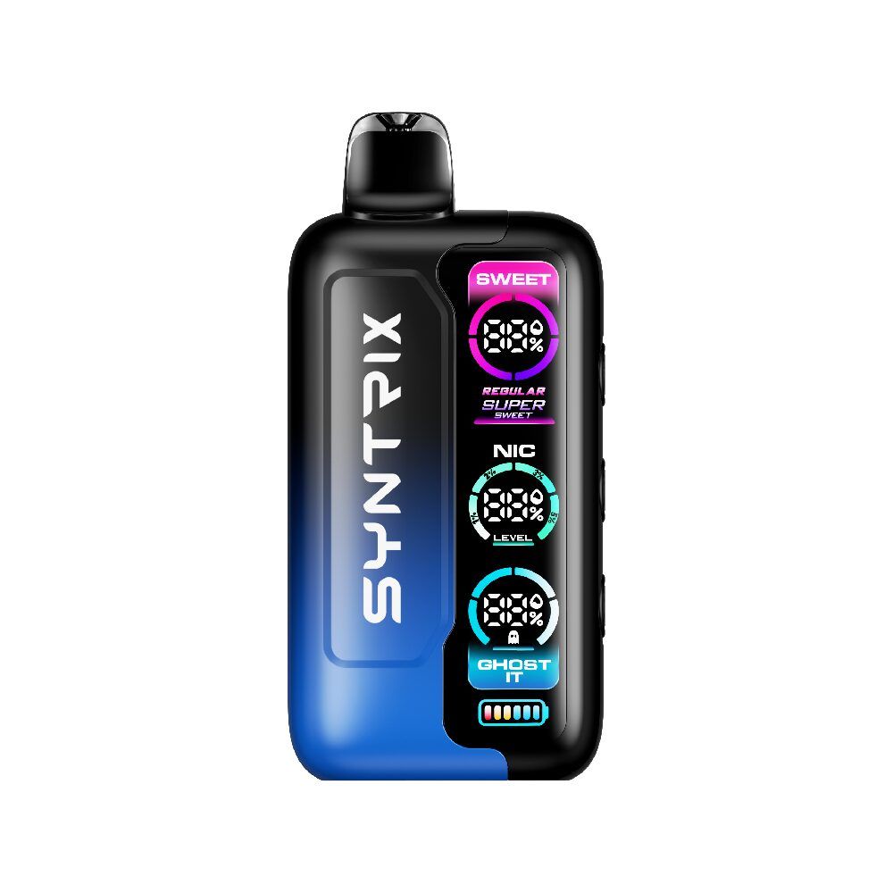 Syntrix Ghost It 40K Disposable Blue Razz Ice