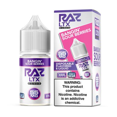 RAZ LTX - Bangin' Sour Berries - 30mL Salts thumbnail