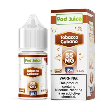 Pod Juice TFN - Tobacco Cubano - 30mL Salts thumbnail