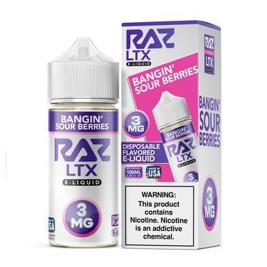 RAZ LTX - Bangin' Sour Berries - 100mL thumbnail