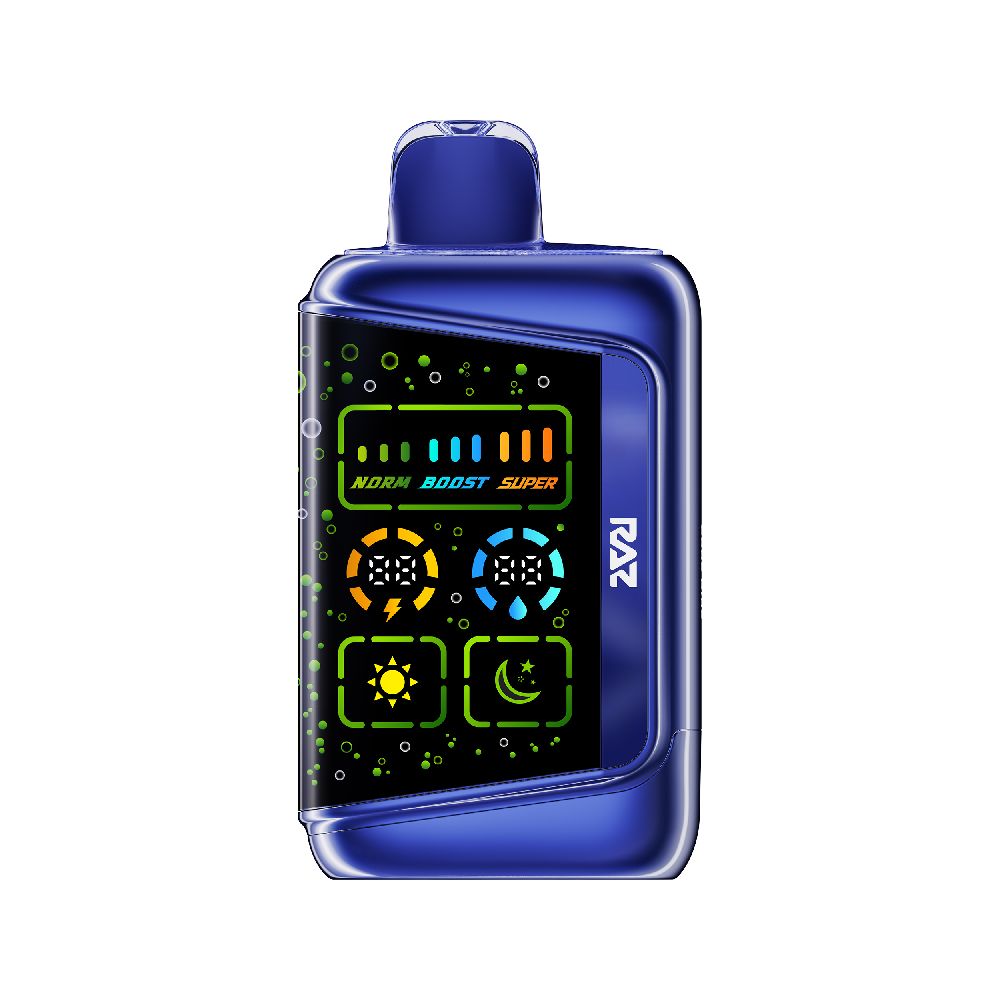 RAZ RX Dew Edt. 50K Disposable Code Blue (Blue Razz Dew)