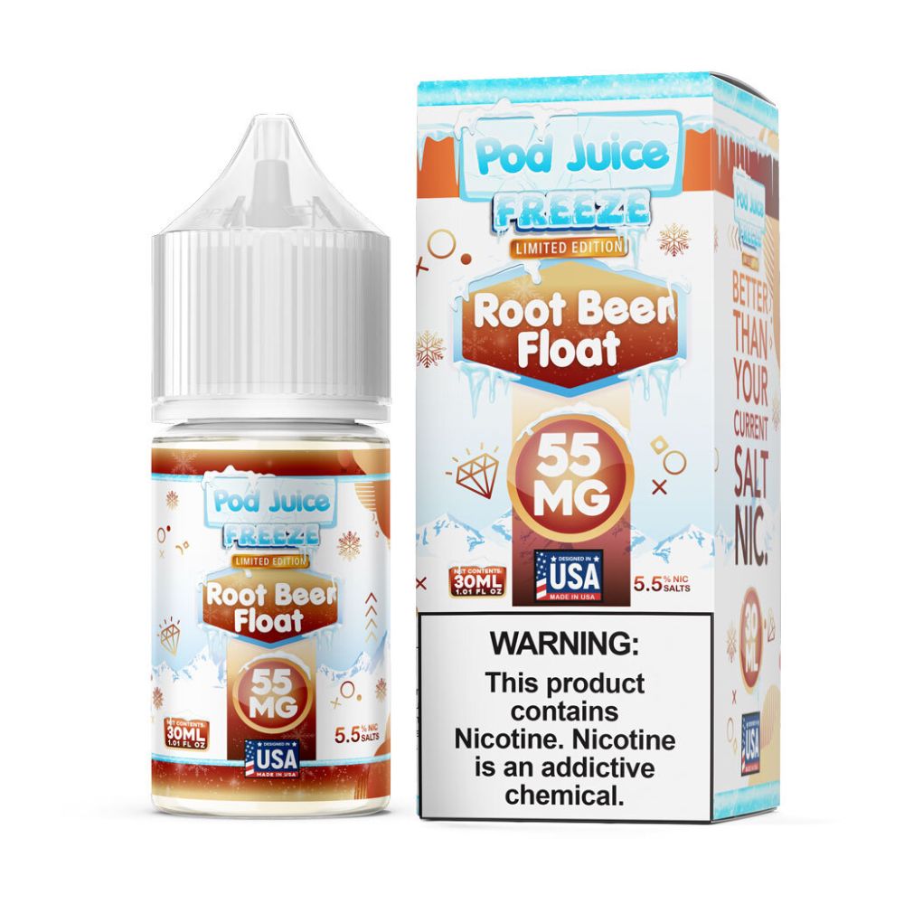 Pod Juice TFN - Root Beer Float Freeze - 30mL Salts thumbnail