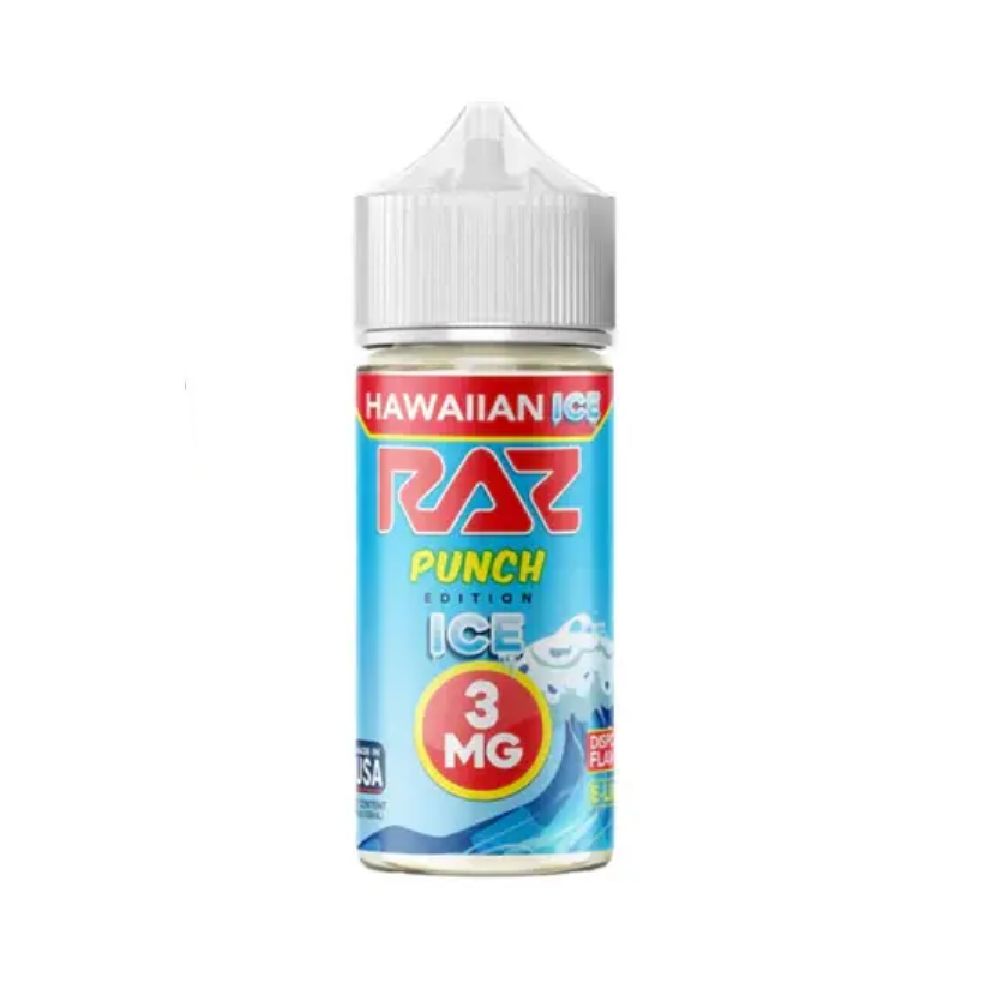Pod Juice X RAZ Punch Edt. - Hawaiian Ice - 100mL 3mg bottle