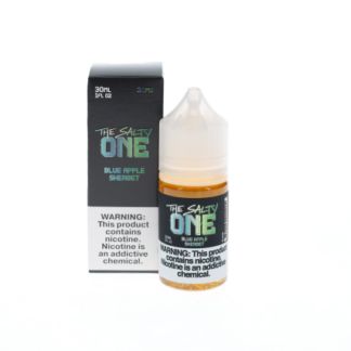 Beard The Salty One - Blue Apple Sherbert - 30mL Salts 30mg with packaging