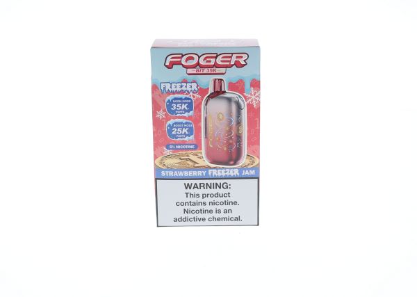 Foger Bit 35K Disposable Strawberry Freezer Jam