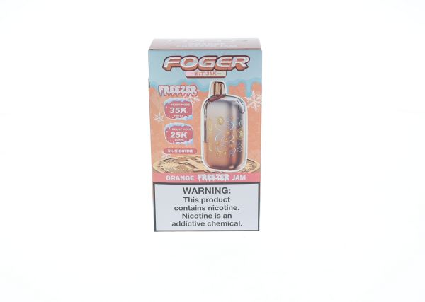 Foger Bit 35K Disposable Orange Freezer Jam