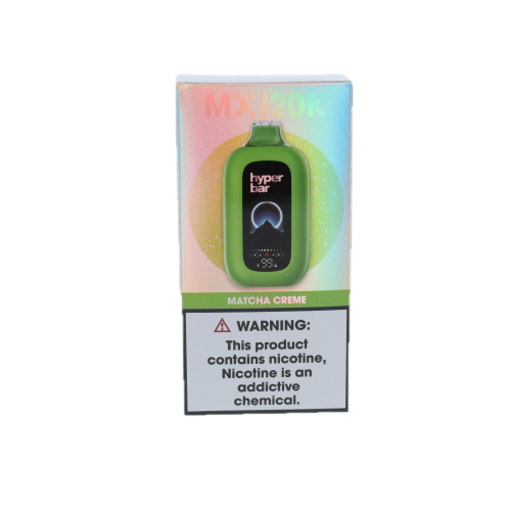 Hyper Bar MX120K Disposable Matcha Creme