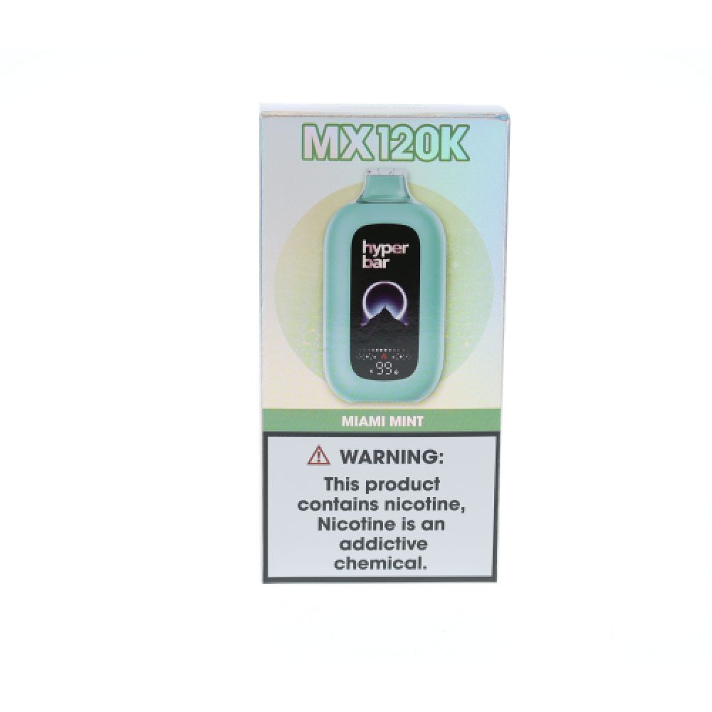 Hyper Bar MX120K Disposable Miami Mint