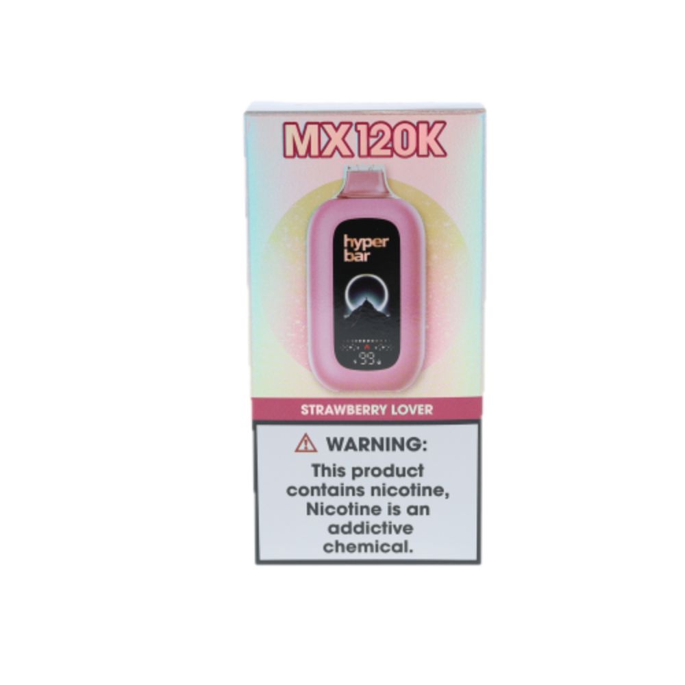Hyper Bar MX120K Disposable Strawberry Love
