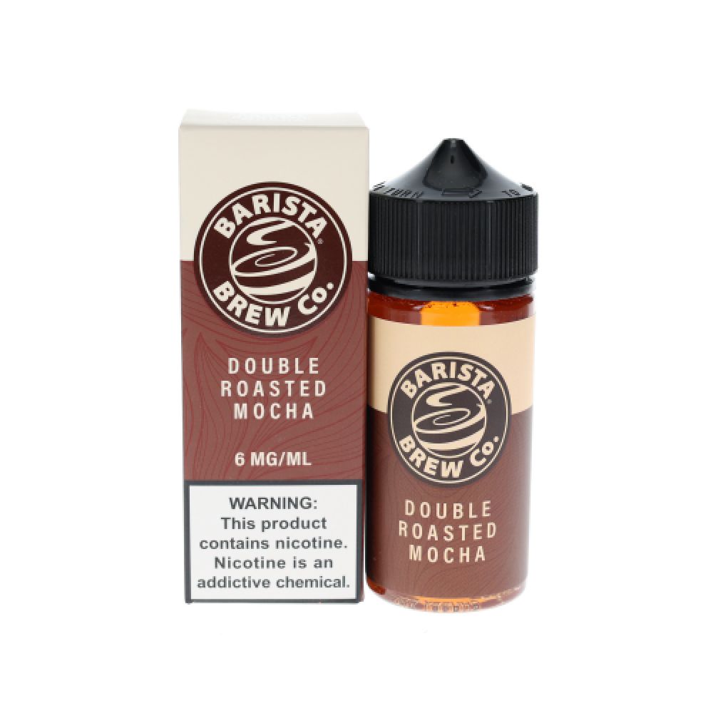 Double Rosted Mocha Barista Brew 100mL 6mg with packaging