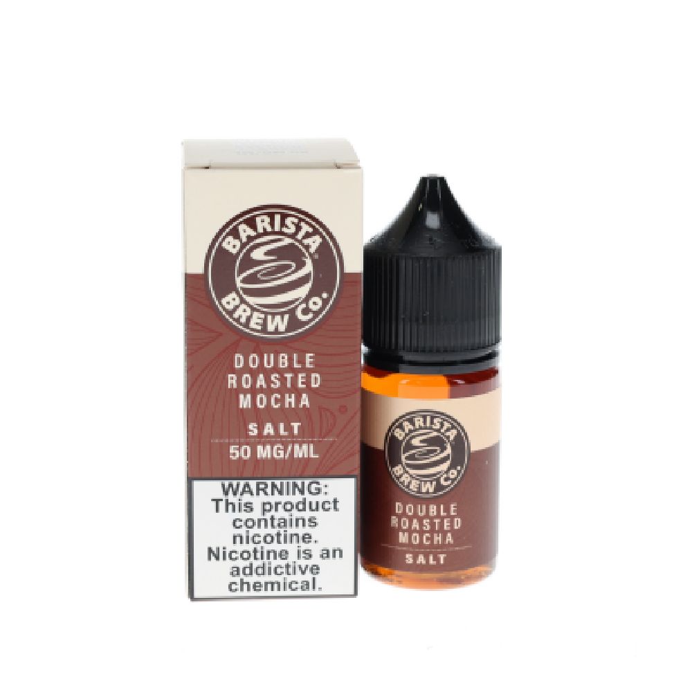 Double Rosted Mocha Barista Brew Salts 30mL 50mg with packaging