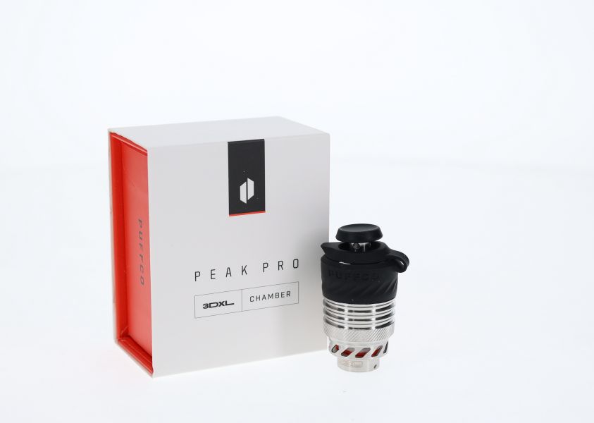 Puffco Peak Pro (Accessories) 3DXL Chamber Silver with packaging