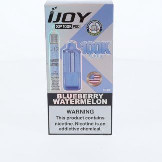 iJoy XP100K Pod Disposable + 15mL (LIQ Salt) Blueberry Watermelon with packaging