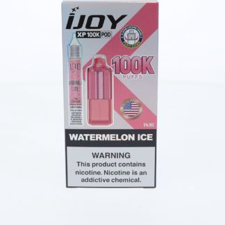 iJoy XP100K Pod Disposable + 15mL (LIQ Salt) Watermelon Ice with packaging