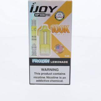 iJoy XP100K Pod Disposable + 15mL (LIQ Salt) Frozen Lemonade with packaging