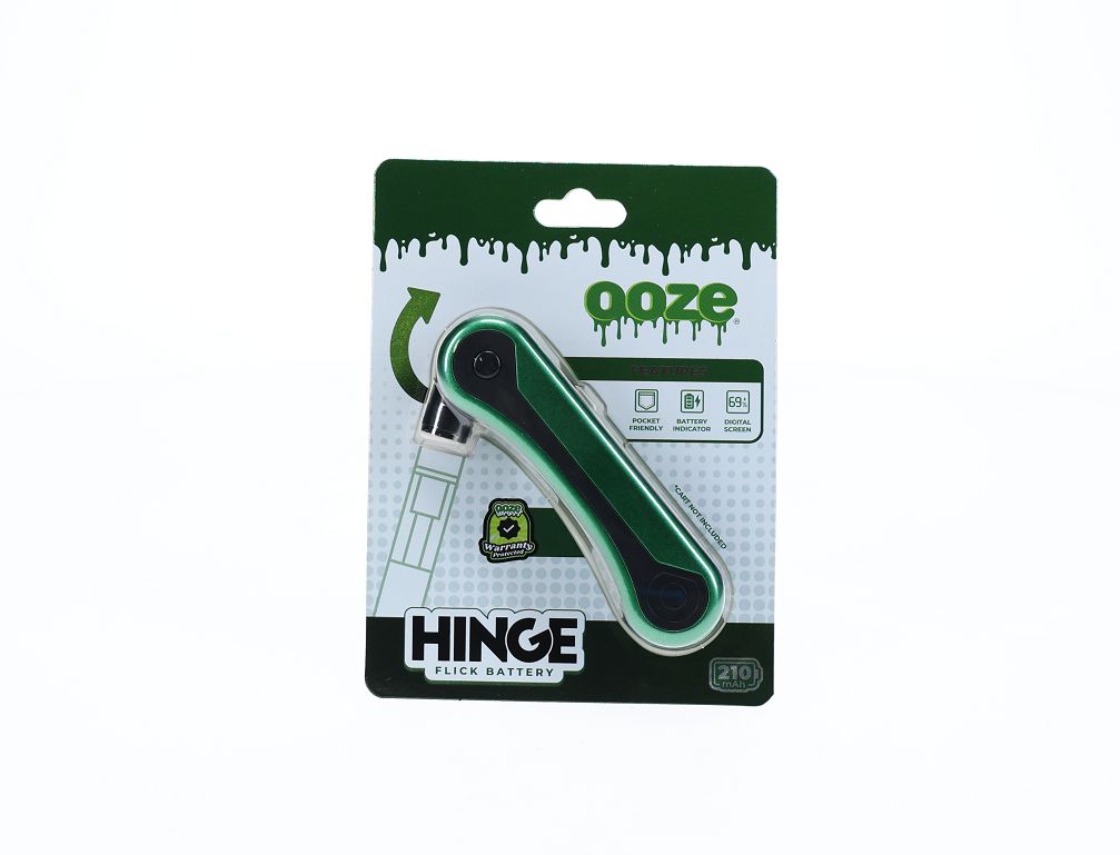 Ooze (510BATT) Hinge Battery USB 210mAh Green Dip