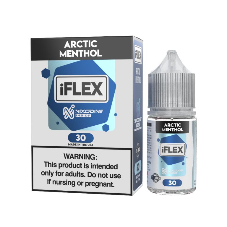 Juice Head iFlex Nixodine - Arctic Menthol - 30mL Salts 30mg with packaging