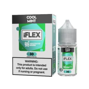 Juice Head iFlex Nixodine - Cool Mint - 30mL Salts 30mg with packaging
