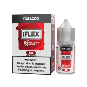 Juice Head iFlex Nixodine - Tobacco - 30mL Salts 50mg with packaging