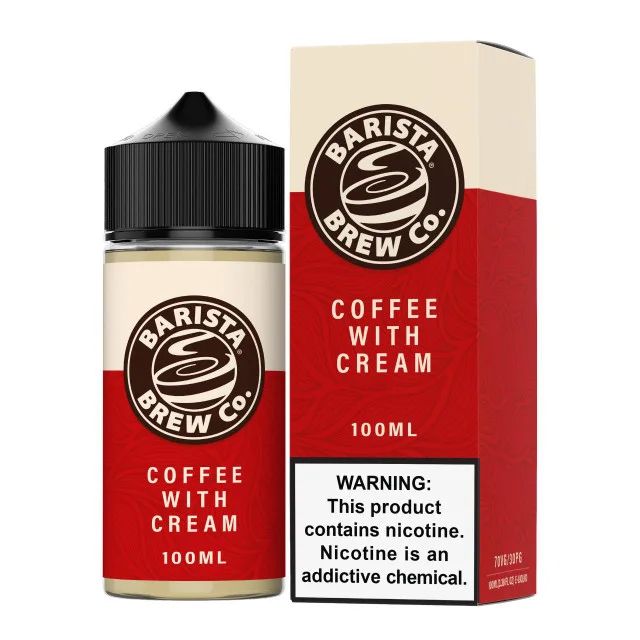 Coffee With Cream Barista Brew 100mL bottle with packaging