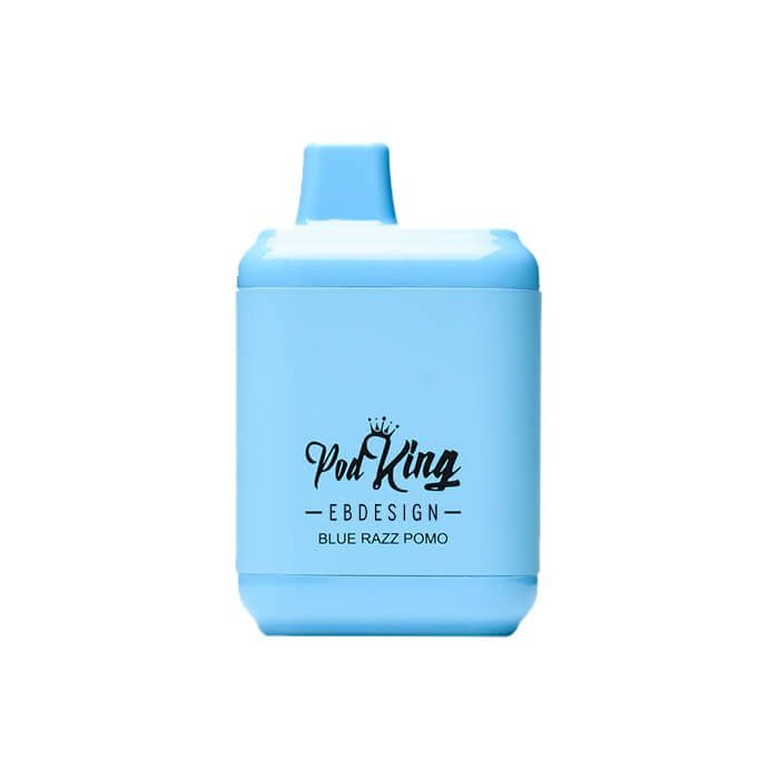 EBDESIGN Pod King XC5000 Disposable Blue Razz Pomo