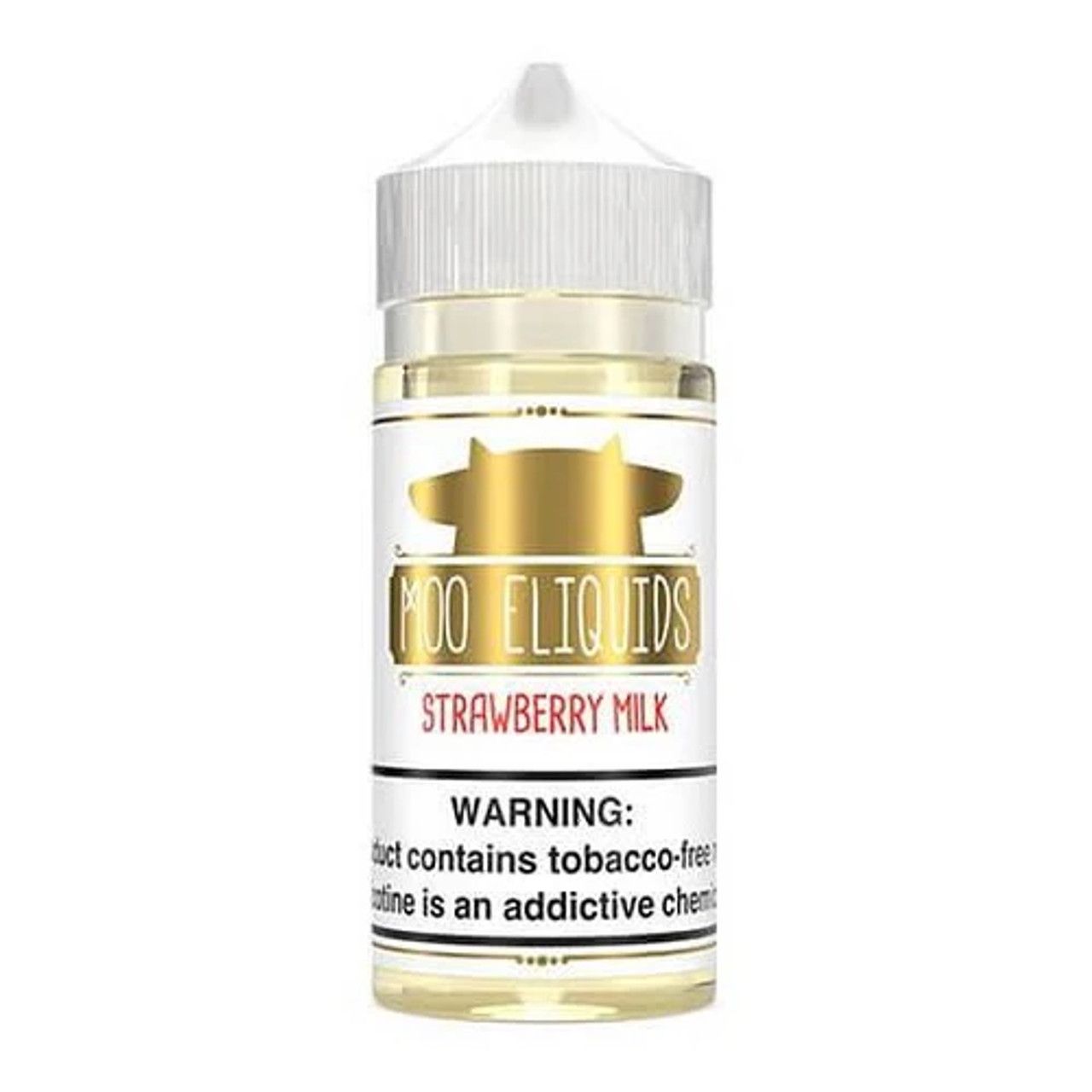 Moo – Strawberry Milk - 100mL bottle