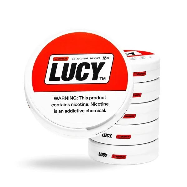 Lucy Nicotine Pouches (5-Can Pack) Cinnamon 12mg