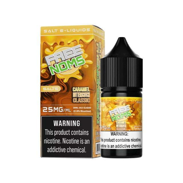 Nomenon - Caramel Butterscotch Classic - 30mL Salts with packaging