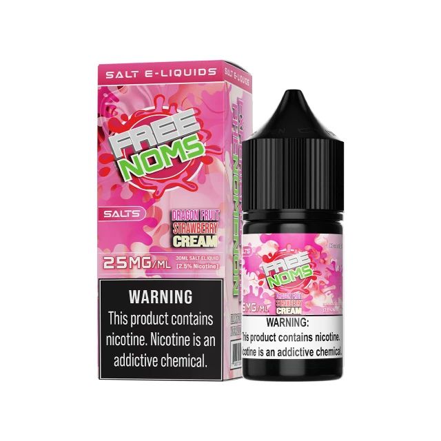 Nomenon - Dragon Fruit Strawberry Cream - 30mL Salts with packaging