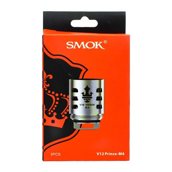 SMOK TFV12 Prince Replacement Coils 3-Pack - 0.17ohm Prince M4 with Packaging