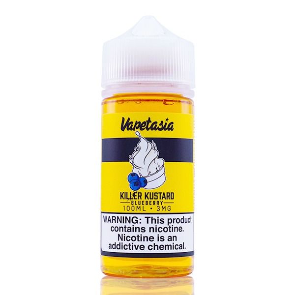 Vapetasia - Killer Kustard Blueberry - 100mL - 3mg