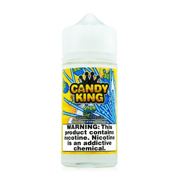 Candy King - Sour Straws - 100mL Bottle