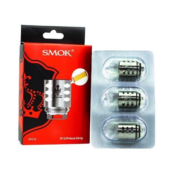 SMOK TFV12 Prince Replacement Coils 3-Pack - 0.15ohm Prince Strip with Packaging
