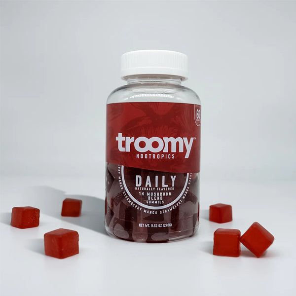 TROOMY NOOTROPICS Gummies 60ct Bottle daily