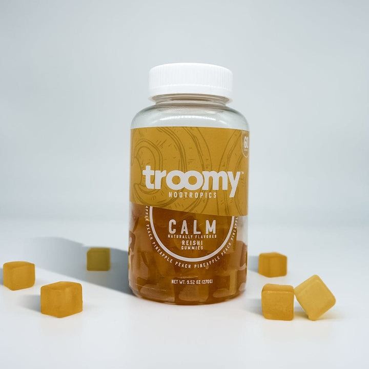 TROOMY NOOTROPICS Gummies 60ct Bottle Reishi Gummies