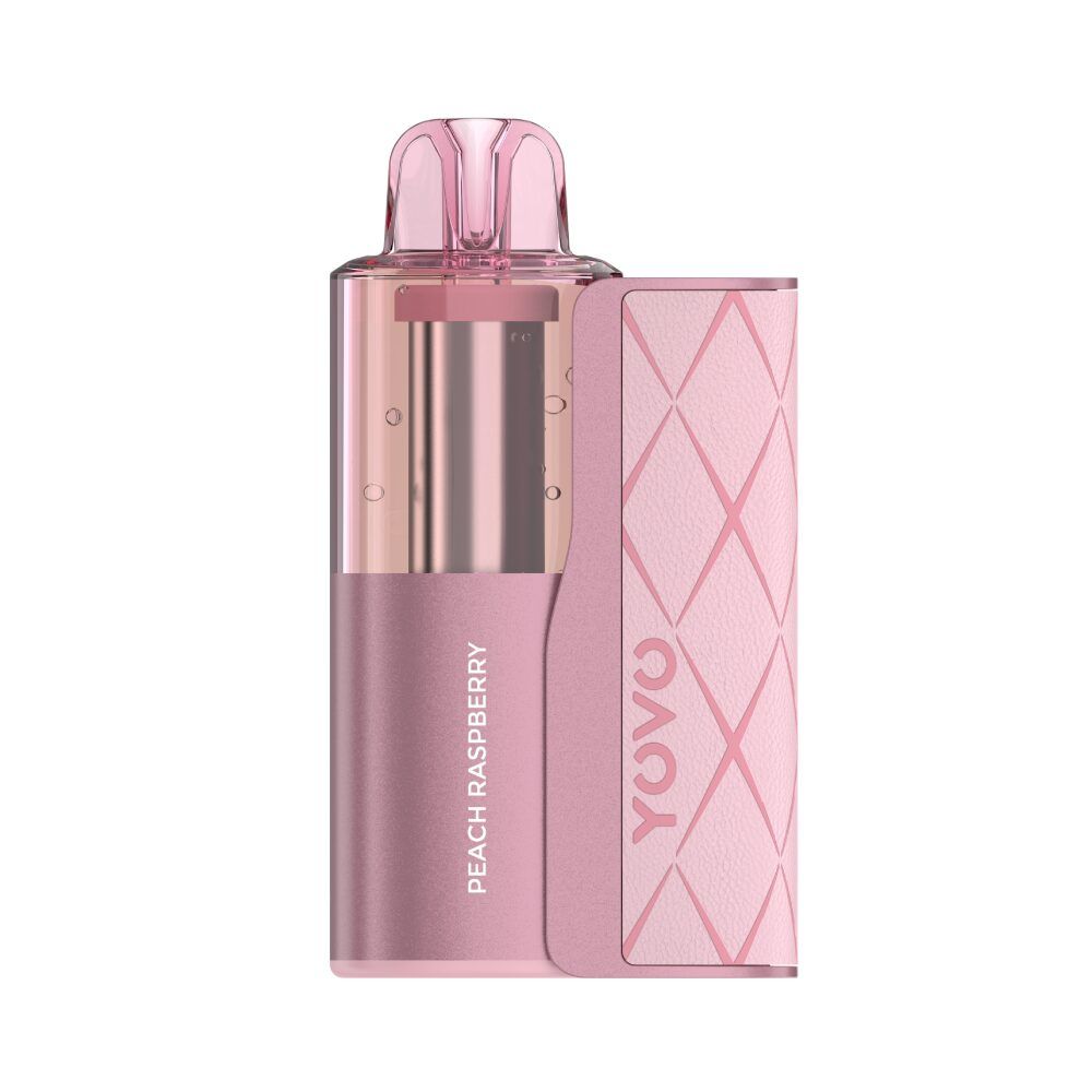 Yovo JB50000 Disposable + Power Dock Peach Raspberry