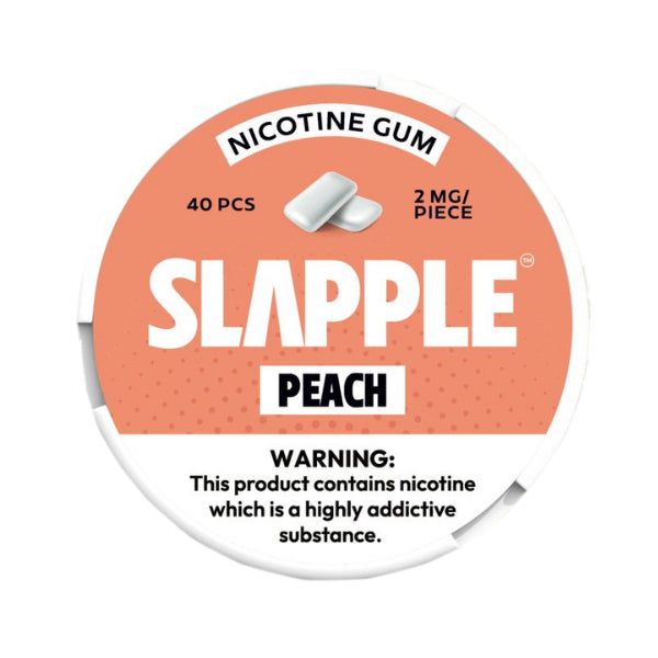 Slapple Nicotine Pouches peach