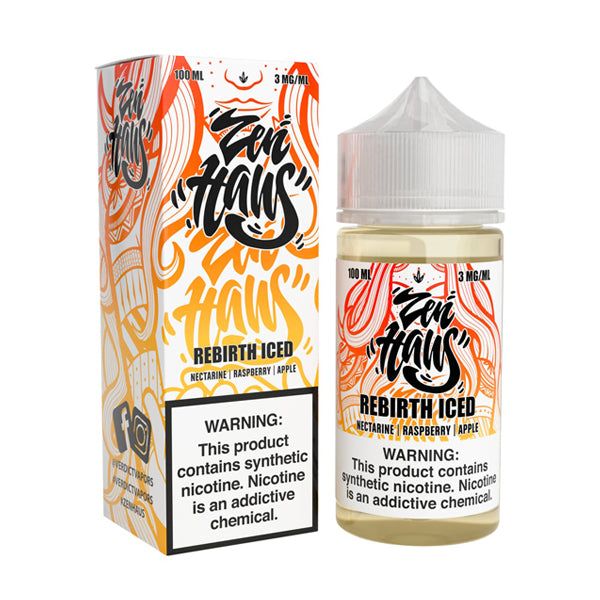 Rebirth Ice Zen Haus 100mL with packaging
