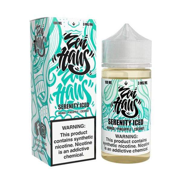 Zen Haus - Serenity Ice - 100mL with packaging