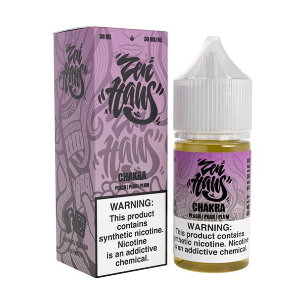 Chakra by Zen Haus LIQ Salt 30mL with packaging
