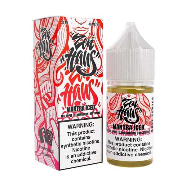 Mantra Ice by Zen Haus LIQ Salt 30mL with packaging