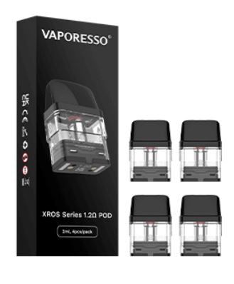Vaporesso XROS Pod Series 4-Pack 1.2 ohm with packaging