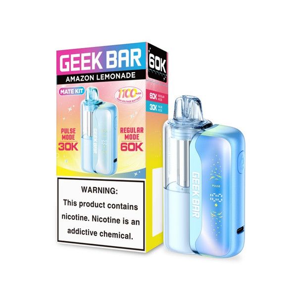 Geek Bar Mate 60K Disposable + Power Dock Amazon Lemonade